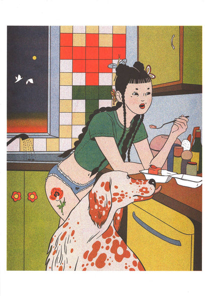 Midnight Snacks - Sunny Wu A3 Print