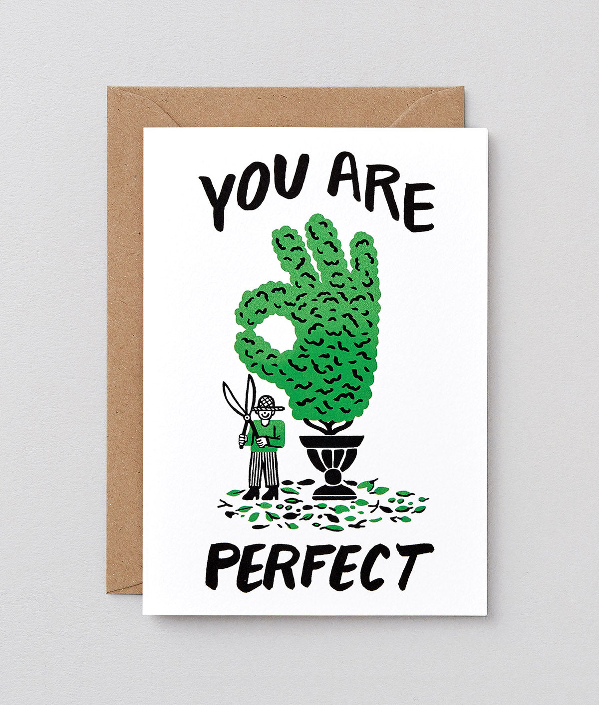 You Are Perfect Greetings Card