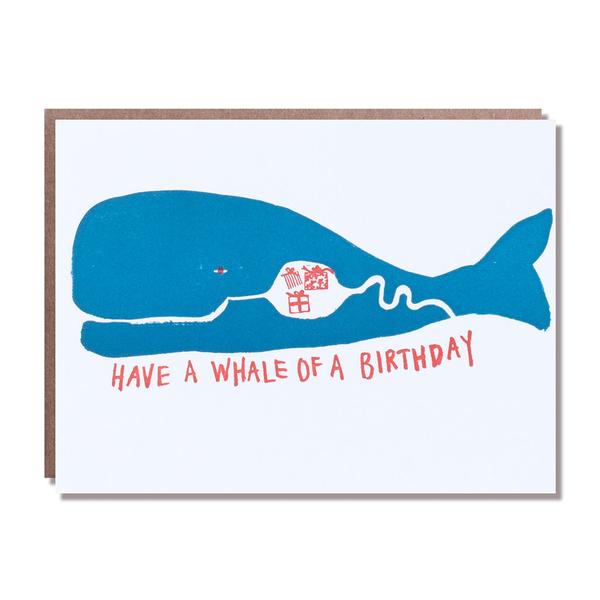 Have A Whale of a Birthday Card