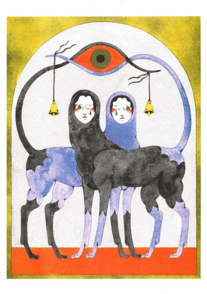 The Game - Lou Benesch A3 Print