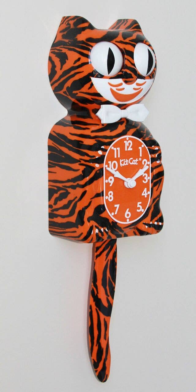 Bengal Tiger Kit Cat Klock