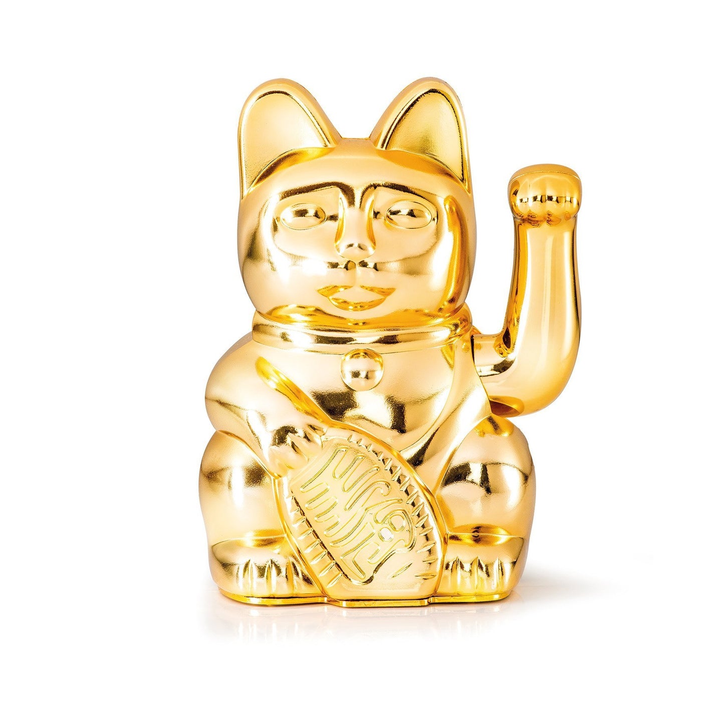 Maneki Neko - Lucky Cat - Glossy Gold