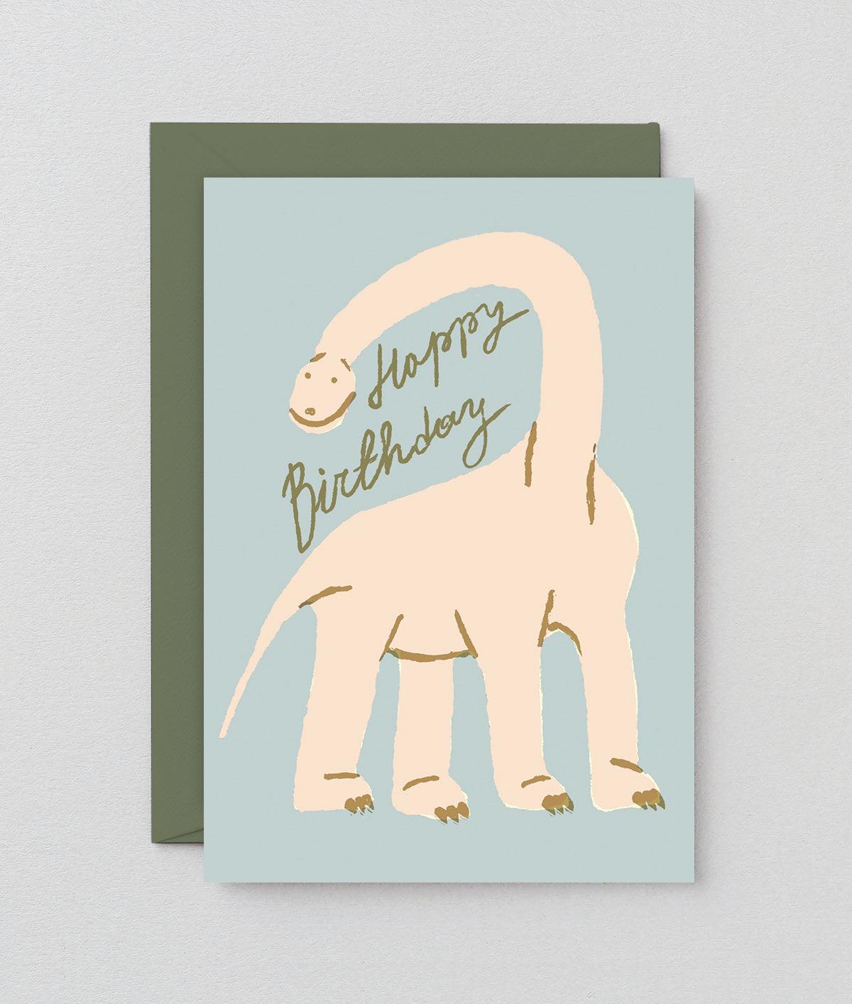 Happy Birthday Dinosaur Greetings Card