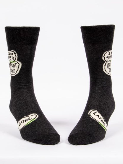 Get Shit Done Men's Socks