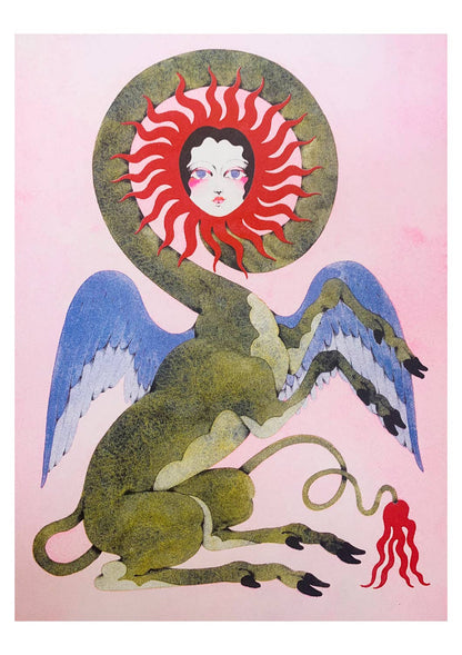 The Angel - Lou Benesch A3 Print