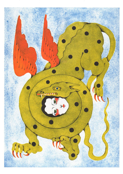 The Kiss - Lou Benesch A3 Print