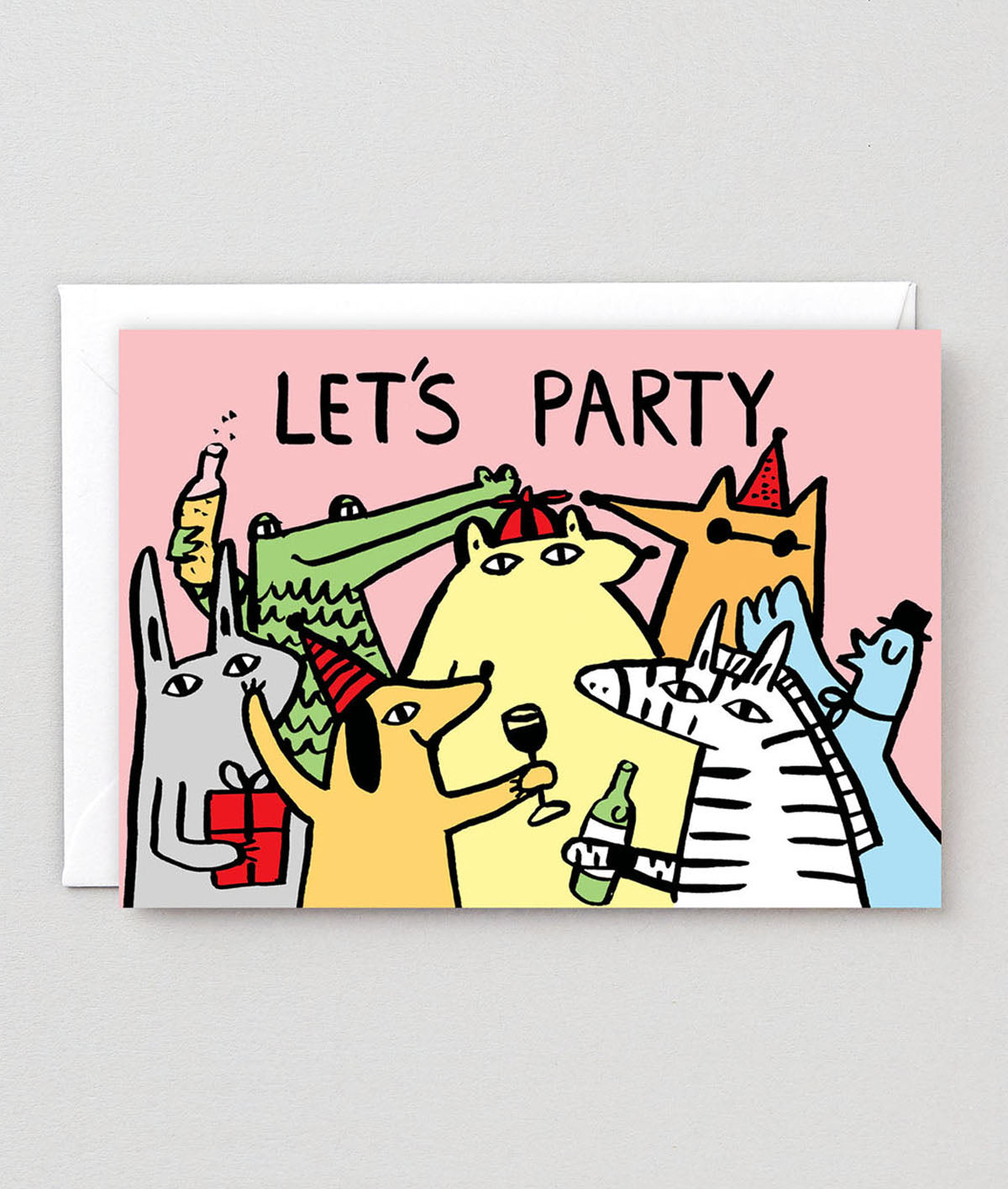 Let's Party Greetings Card