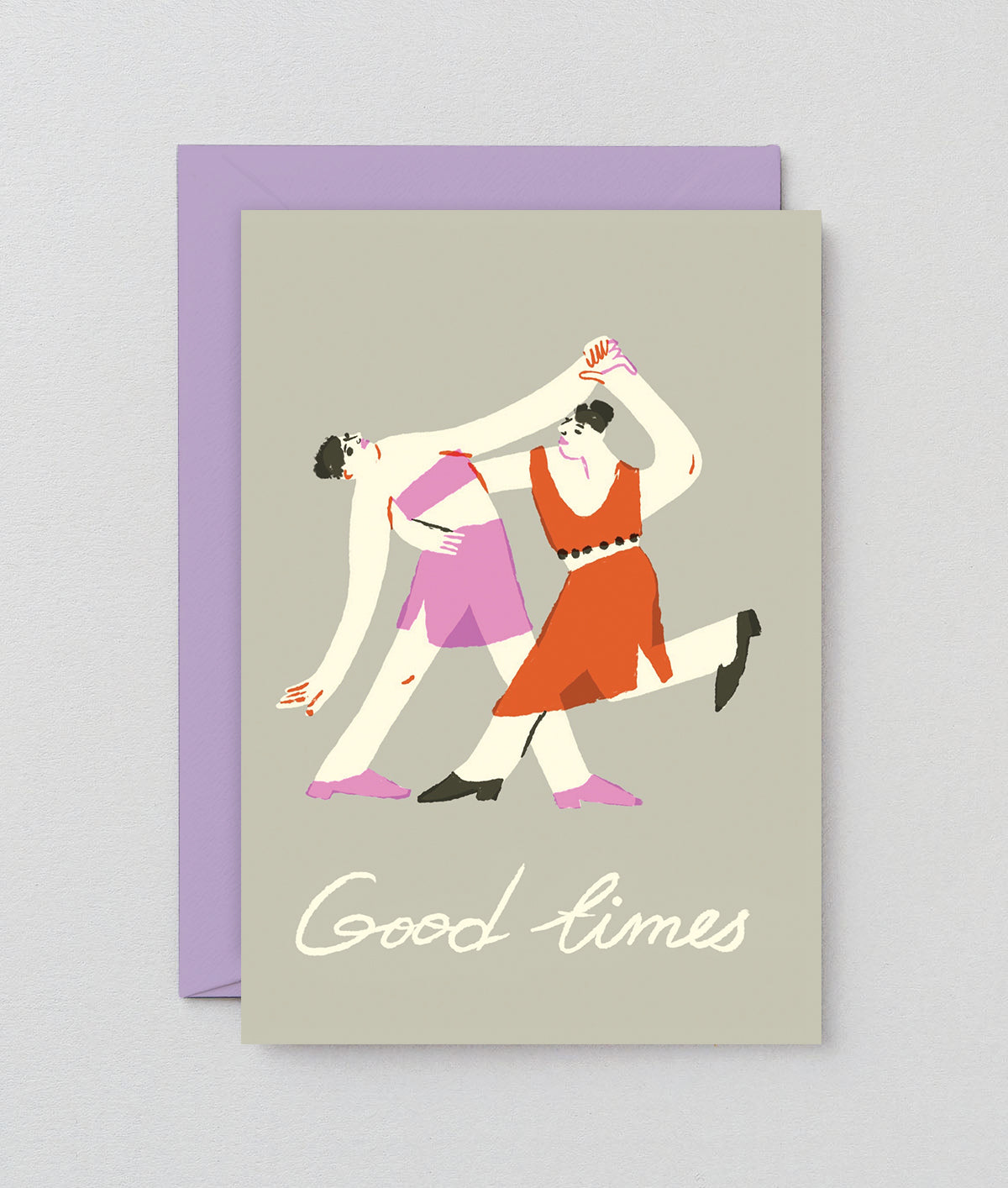 Good Times Dancers Greetings Card