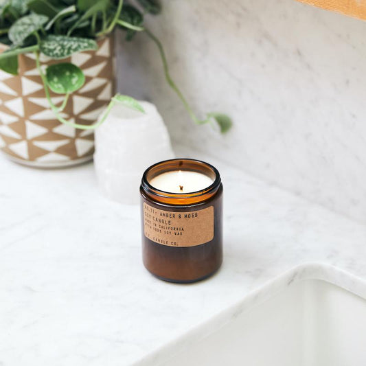 Amber & Moss –  Standard 7.2 oz Soy Candle