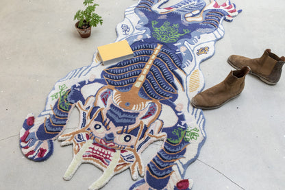Burma Dragon Rug - Large