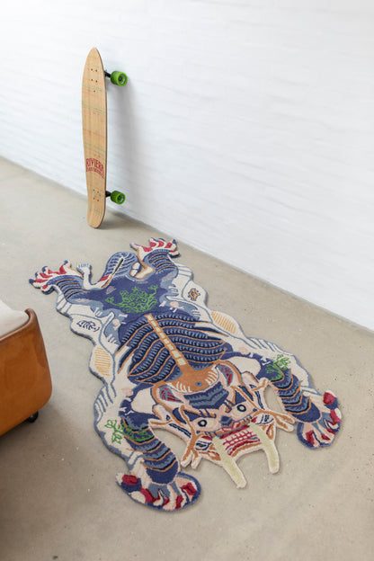 Burma Dragon Rug - Large