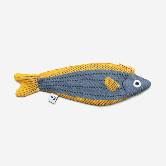 Blue Fusilier Fish Purse