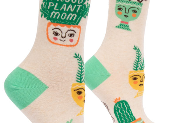 Proud Plant Mom Crew Socks