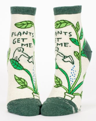 Plants Get Me Women's Ankle Socks