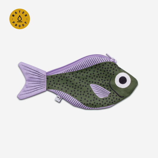 Green Sweeper Fish Purse
