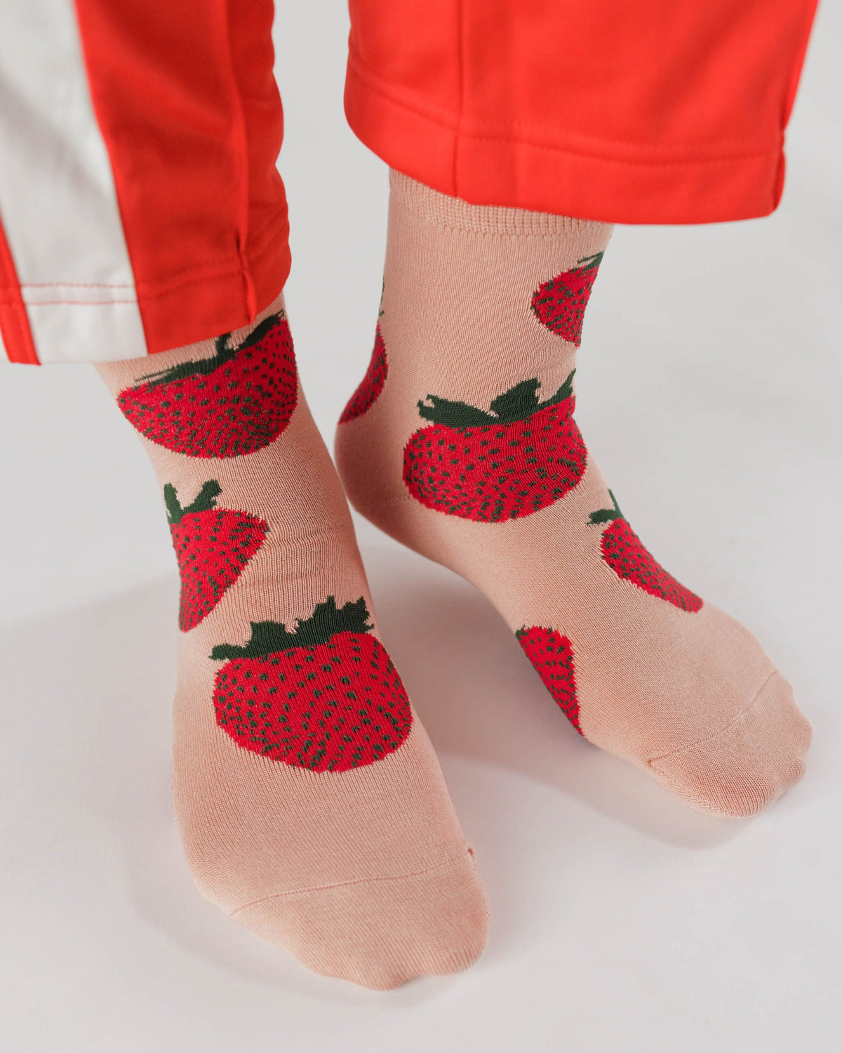 Strawberry Crew Socks
