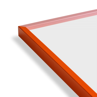Paper Collective Frame - Orange/Pink Timber 50x70cm
