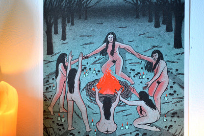 Occult A4 Risograph Print