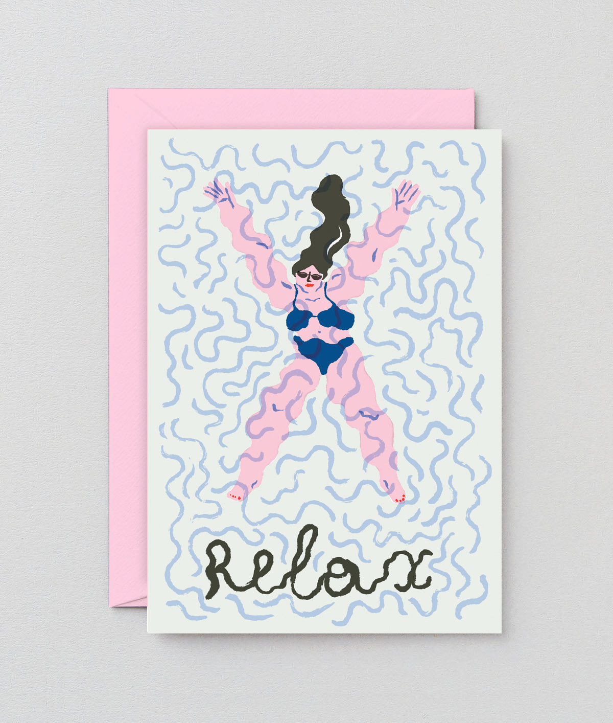 Relax Greetings Card