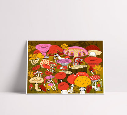 Ode to Autumn A3 Print
