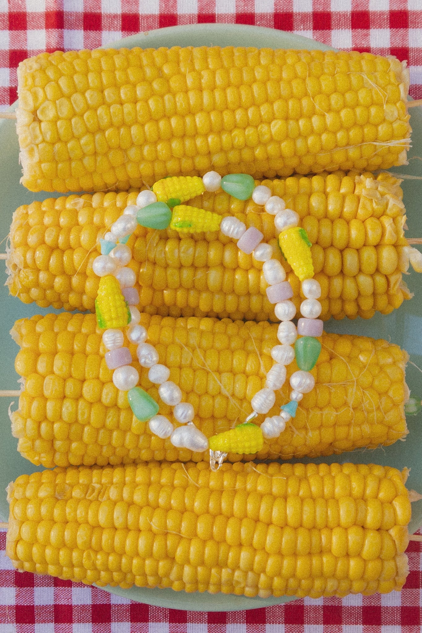 Corn on the cob Necklace