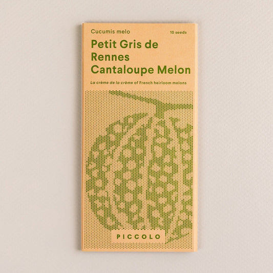 Petit Gris de Rennes Cantaloupe Melon Seeds